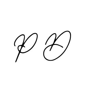 Design your own signature with our free online signature maker. With this signature software, you can create a handwritten (Bearetta-2O07w) signature for name P D. P D signature style 12 images and pictures png