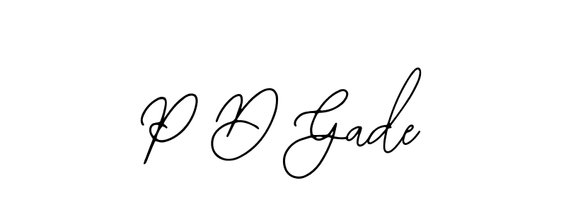 Check out images of Autograph of P D Gade name. Actor P D Gade Signature Style. Bearetta-2O07w is a professional sign style online. P D Gade signature style 12 images and pictures png