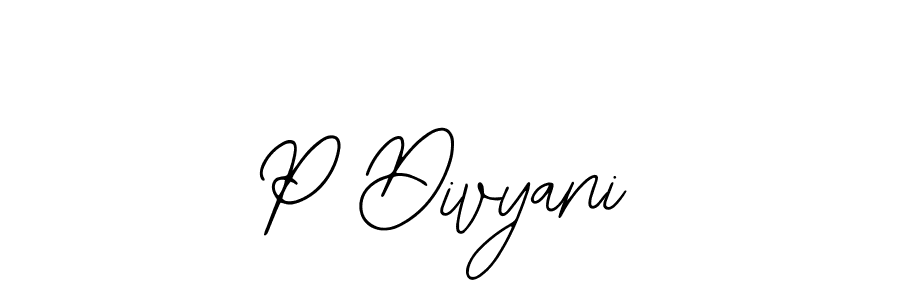 See photos of P Divyani official signature by Spectra . Check more albums & portfolios. Read reviews & check more about Bearetta-2O07w font. P Divyani signature style 12 images and pictures png