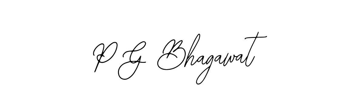 Make a beautiful signature design for name P G Bhagawat. Use this online signature maker to create a handwritten signature for free. P G Bhagawat signature style 12 images and pictures png