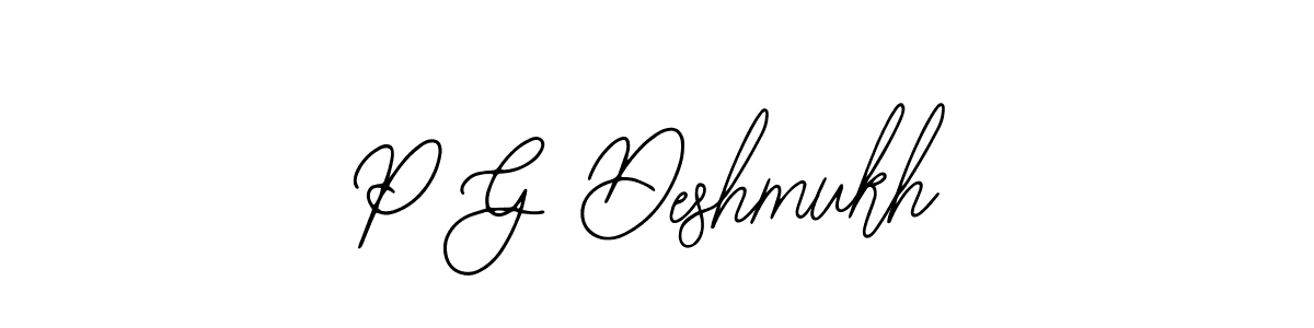 Once you've used our free online signature maker to create your best signature Bearetta-2O07w style, it's time to enjoy all of the benefits that P G Deshmukh name signing documents. P G Deshmukh signature style 12 images and pictures png