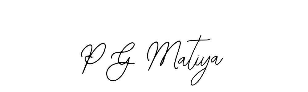 Make a short P G Matiya signature style. Manage your documents anywhere anytime using Bearetta-2O07w. Create and add eSignatures, submit forms, share and send files easily. P G Matiya signature style 12 images and pictures png