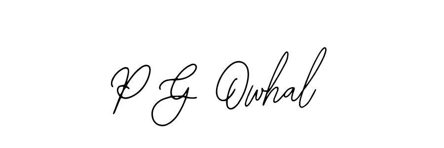 Once you've used our free online signature maker to create your best signature Bearetta-2O07w style, it's time to enjoy all of the benefits that P G Owhal name signing documents. P G Owhal signature style 12 images and pictures png
