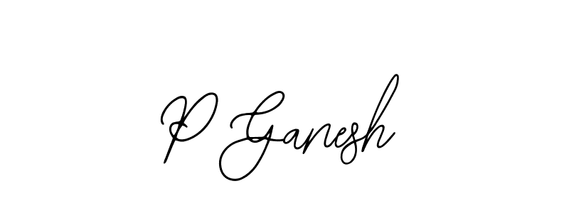 Similarly Bearetta-2O07w is the best handwritten signature design. Signature creator online .You can use it as an online autograph creator for name P Ganesh. P Ganesh signature style 12 images and pictures png