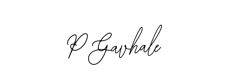 Make a beautiful signature design for name P Gavhale. Use this online signature maker to create a handwritten signature for free. P Gavhale signature style 12 images and pictures png