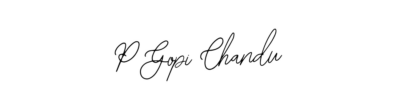 Also You can easily find your signature by using the search form. We will create P Gopi Chandu name handwritten signature images for you free of cost using Bearetta-2O07w sign style. P Gopi Chandu signature style 12 images and pictures png