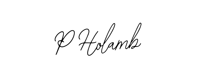 How to make P Holamb signature? Bearetta-2O07w is a professional autograph style. Create handwritten signature for P Holamb name. P Holamb signature style 12 images and pictures png