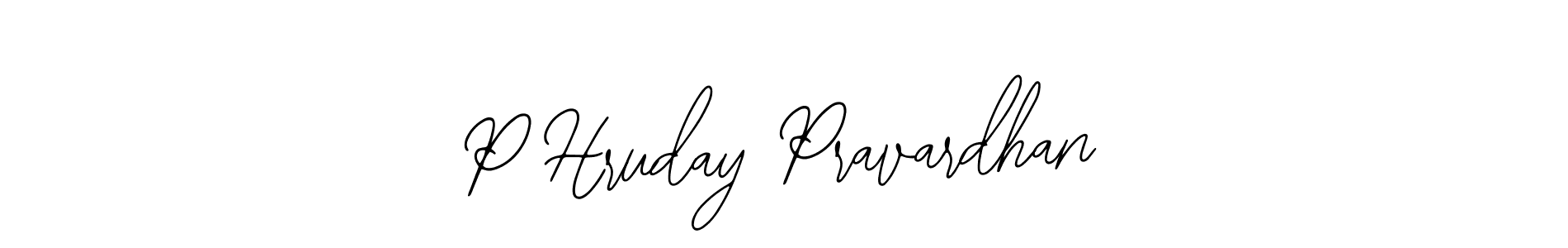 Make a short P Hruday Pravardhan signature style. Manage your documents anywhere anytime using Bearetta-2O07w. Create and add eSignatures, submit forms, share and send files easily. P Hruday Pravardhan signature style 12 images and pictures png