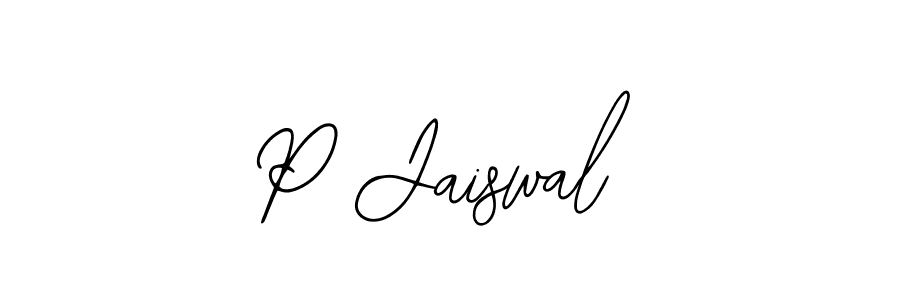 This is the best signature style for the P Jaiswal name. Also you like these signature font (Bearetta-2O07w). Mix name signature. P Jaiswal signature style 12 images and pictures png