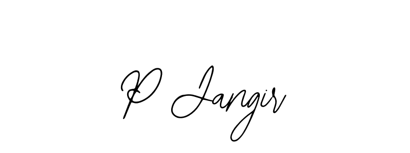 How to Draw P Jangir signature style? Bearetta-2O07w is a latest design signature styles for name P Jangir. P Jangir signature style 12 images and pictures png