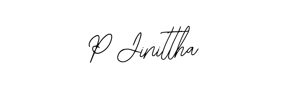This is the best signature style for the P Jinittha name. Also you like these signature font (Bearetta-2O07w). Mix name signature. P Jinittha signature style 12 images and pictures png