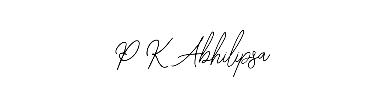 It looks lik you need a new signature style for name P K Abhilipsa. Design unique handwritten (Bearetta-2O07w) signature with our free signature maker in just a few clicks. P K Abhilipsa signature style 12 images and pictures png