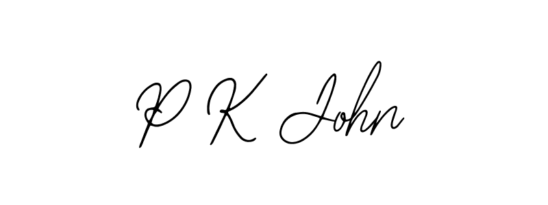 It looks lik you need a new signature style for name P K John. Design unique handwritten (Bearetta-2O07w) signature with our free signature maker in just a few clicks. P K John signature style 12 images and pictures png