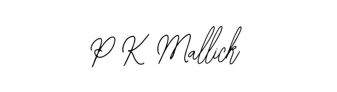 if you are searching for the best signature style for your name P K Mallick. so please give up your signature search. here we have designed multiple signature styles  using Bearetta-2O07w. P K Mallick signature style 12 images and pictures png