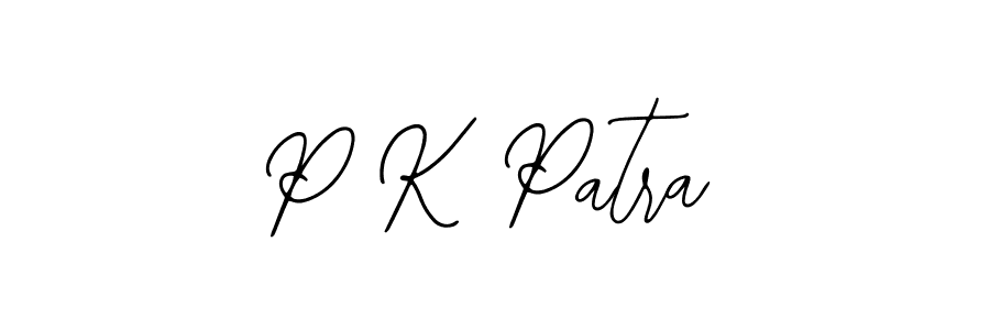 Design your own signature with our free online signature maker. With this signature software, you can create a handwritten (Bearetta-2O07w) signature for name P K Patra. P K Patra signature style 12 images and pictures png