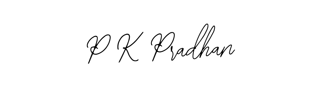 P K Pradhan stylish signature style. Best Handwritten Sign (Bearetta-2O07w) for my name. Handwritten Signature Collection Ideas for my name P K Pradhan. P K Pradhan signature style 12 images and pictures png