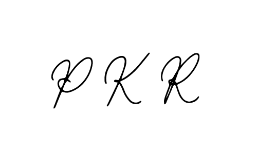 It looks lik you need a new signature style for name P K R. Design unique handwritten (Bearetta-2O07w) signature with our free signature maker in just a few clicks. P K R signature style 12 images and pictures png