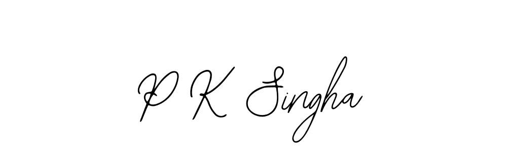 Also we have P K Singha name is the best signature style. Create professional handwritten signature collection using Bearetta-2O07w autograph style. P K Singha signature style 12 images and pictures png