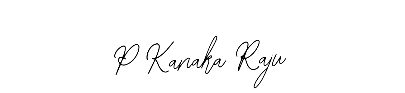 Make a beautiful signature design for name P Kanaka Raju. Use this online signature maker to create a handwritten signature for free. P Kanaka Raju signature style 12 images and pictures png