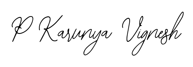 Stand out with a creative autograph for P Karunya Vignesh. The Bearetta-2O07w styling blends modern aesthetics with classic signature flourishes. P Karunya Vignesh signature style 12 images and pictures png