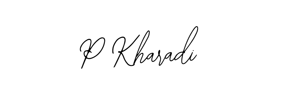 Once you've used our free online signature maker to create your best signature Bearetta-2O07w style, it's time to enjoy all of the benefits that P Kharadi name signing documents. P Kharadi signature style 12 images and pictures png