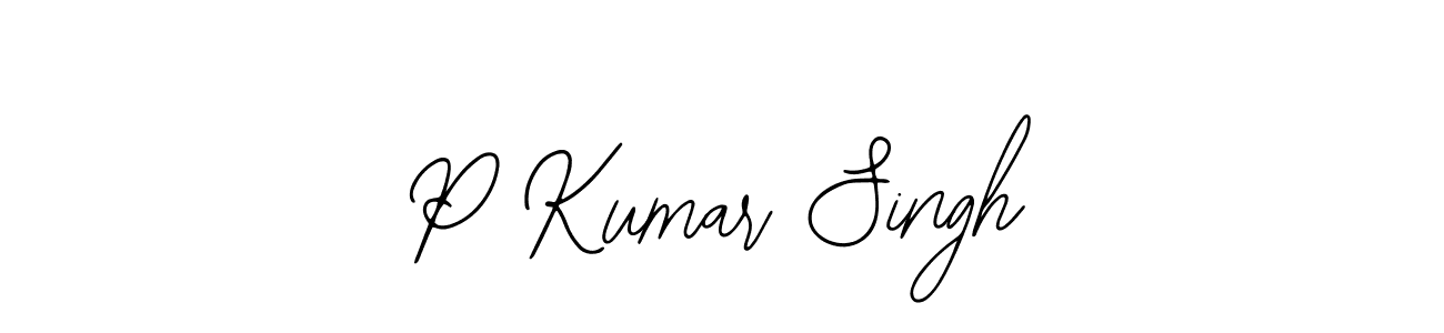 if you are searching for the best signature style for your name P Kumar Singh. so please give up your signature search. here we have designed multiple signature styles  using Bearetta-2O07w. P Kumar Singh signature style 12 images and pictures png