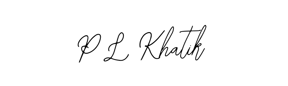 Here are the top 10 professional signature styles for the name P L Khatik. These are the best autograph styles you can use for your name. P L Khatik signature style 12 images and pictures png