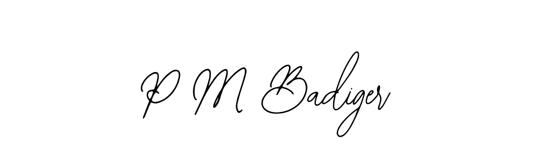 Here are the top 10 professional signature styles for the name P M Badiger. These are the best autograph styles you can use for your name. P M Badiger signature style 12 images and pictures png