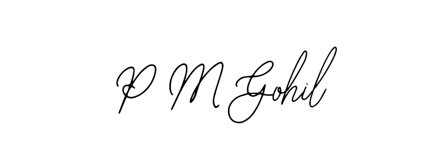 Once you've used our free online signature maker to create your best signature Bearetta-2O07w style, it's time to enjoy all of the benefits that P M Gohil name signing documents. P M Gohil signature style 12 images and pictures png