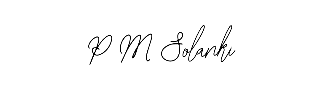 Similarly Bearetta-2O07w is the best handwritten signature design. Signature creator online .You can use it as an online autograph creator for name P M Solanki. P M Solanki signature style 12 images and pictures png