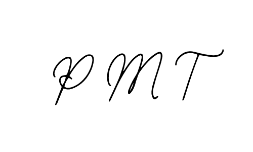 Bearetta-2O07w is a professional signature style that is perfect for those who want to add a touch of class to their signature. It is also a great choice for those who want to make their signature more unique. Get P M T name to fancy signature for free. P M T signature style 12 images and pictures png
