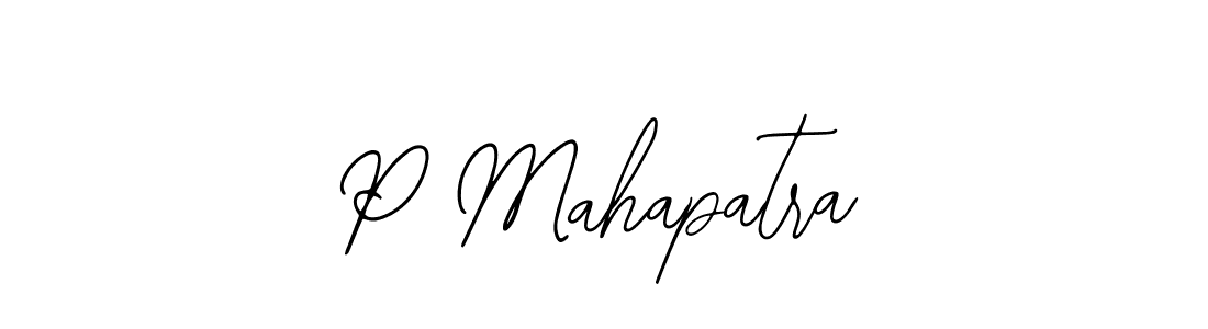 How to Draw P Mahapatra signature style? Bearetta-2O07w is a latest design signature styles for name P Mahapatra. P Mahapatra signature style 12 images and pictures png