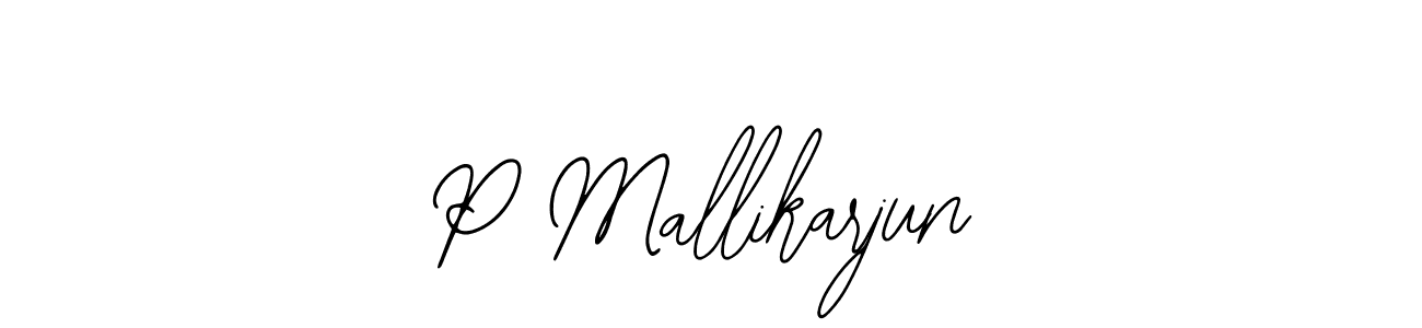 Use a signature maker to create a handwritten signature online. With this signature software, you can design (Bearetta-2O07w) your own signature for name P Mallikarjun. P Mallikarjun signature style 12 images and pictures png