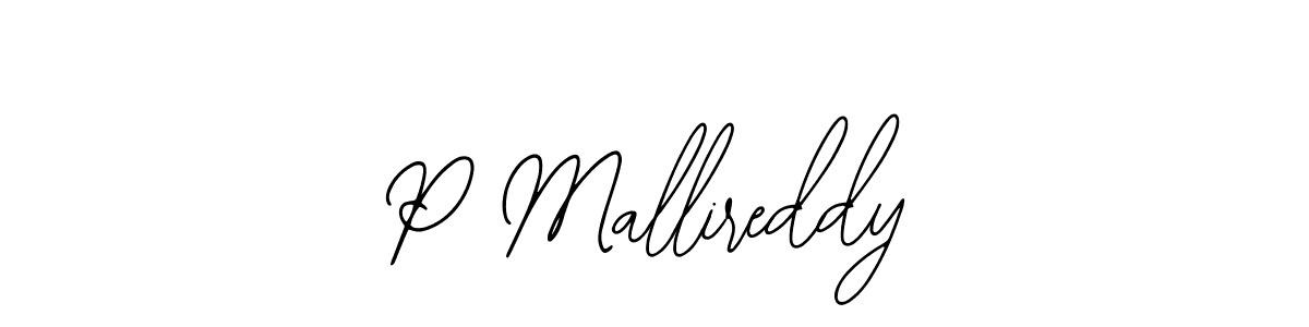Also we have P Mallireddy name is the best signature style. Create professional handwritten signature collection using Bearetta-2O07w autograph style. P Mallireddy signature style 12 images and pictures png