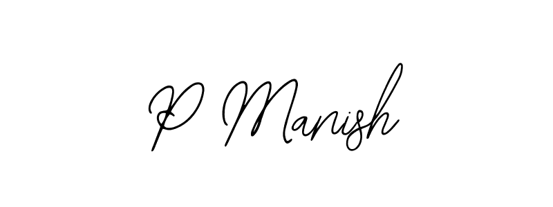 Make a beautiful signature design for name P Manish. Use this online signature maker to create a handwritten signature for free. P Manish signature style 12 images and pictures png