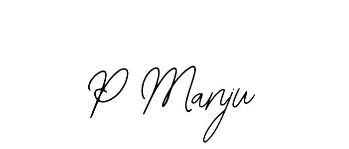 It looks lik you need a new signature style for name P Manju. Design unique handwritten (Bearetta-2O07w) signature with our free signature maker in just a few clicks. P Manju signature style 12 images and pictures png