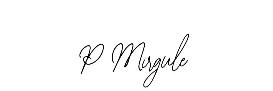 Make a beautiful signature design for name P Mirgule. Use this online signature maker to create a handwritten signature for free. P Mirgule signature style 12 images and pictures png