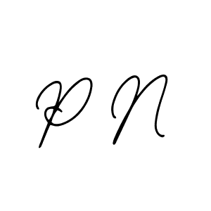 How to make P N signature? Bearetta-2O07w is a professional autograph style. Create handwritten signature for P N name. P N signature style 12 images and pictures png