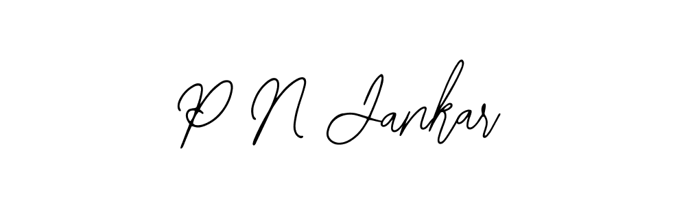 Similarly Bearetta-2O07w is the best handwritten signature design. Signature creator online .You can use it as an online autograph creator for name P N Jankar. P N Jankar signature style 12 images and pictures png