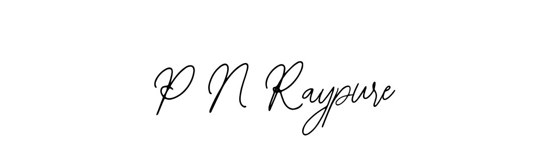 P N Raypure stylish signature style. Best Handwritten Sign (Bearetta-2O07w) for my name. Handwritten Signature Collection Ideas for my name P N Raypure. P N Raypure signature style 12 images and pictures png