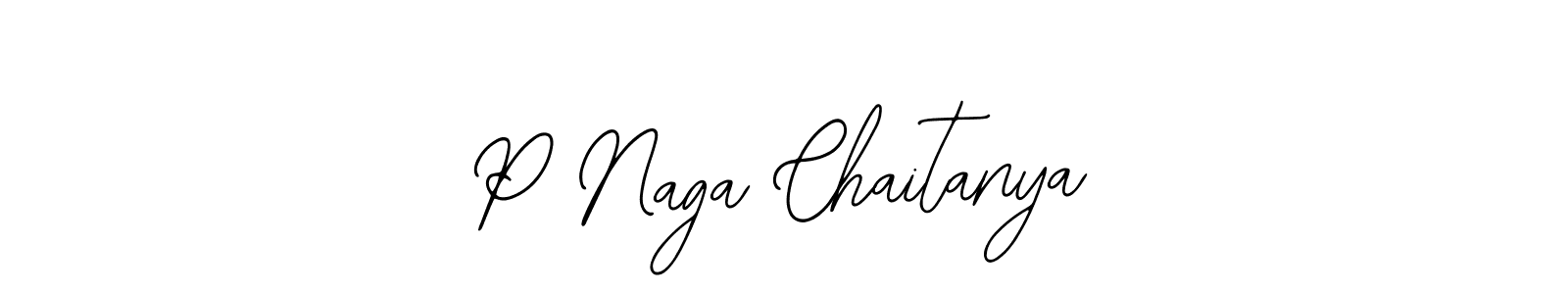 P Naga Chaitanya stylish signature style. Best Handwritten Sign (Bearetta-2O07w) for my name. Handwritten Signature Collection Ideas for my name P Naga Chaitanya. P Naga Chaitanya signature style 12 images and pictures png