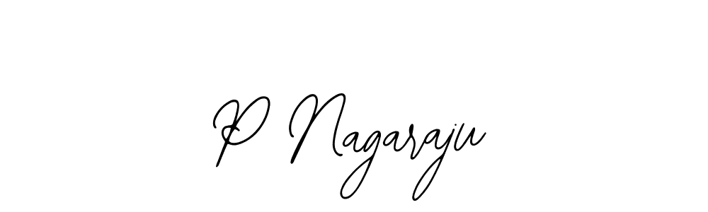 The best way (Bearetta-2O07w) to make a short signature is to pick only two or three words in your name. The name P Nagaraju include a total of six letters. For converting this name. P Nagaraju signature style 12 images and pictures png