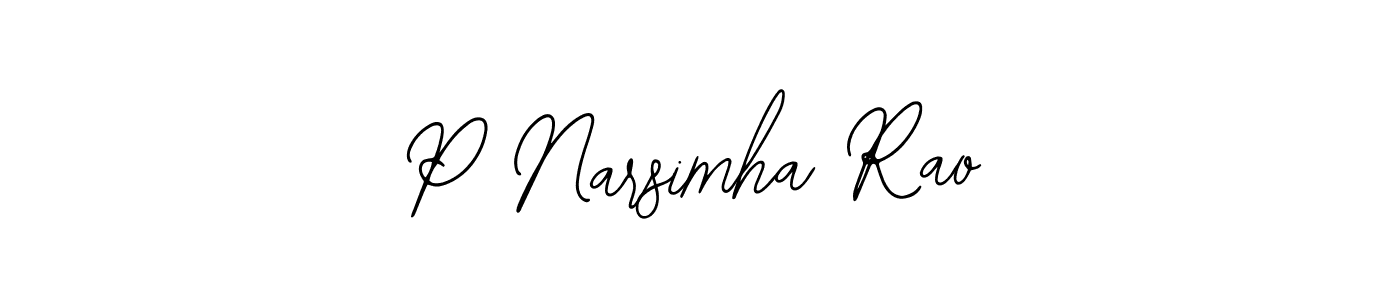 It looks lik you need a new signature style for name P Narsimha Rao. Design unique handwritten (Bearetta-2O07w) signature with our free signature maker in just a few clicks. P Narsimha Rao signature style 12 images and pictures png