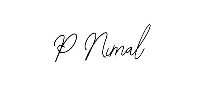 Here are the top 10 professional signature styles for the name P Nimal. These are the best autograph styles you can use for your name. P Nimal signature style 12 images and pictures png