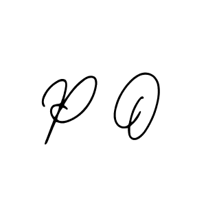 Use a signature maker to create a handwritten signature online. With this signature software, you can design (Bearetta-2O07w) your own signature for name P O. P O signature style 12 images and pictures png