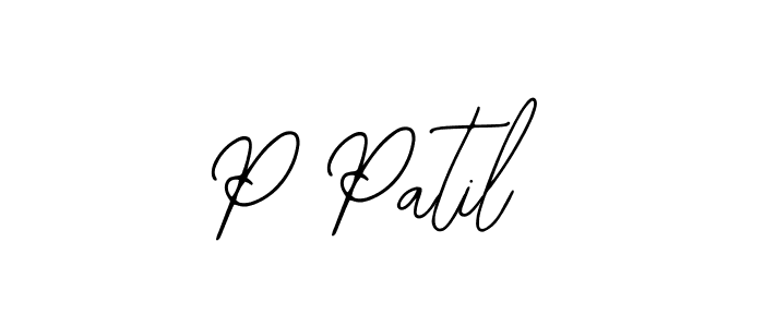 This is the best signature style for the P Patil name. Also you like these signature font (Bearetta-2O07w). Mix name signature. P Patil signature style 12 images and pictures png