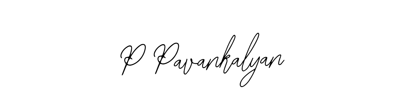 Make a beautiful signature design for name P Pavankalyan. With this signature (Bearetta-2O07w) style, you can create a handwritten signature for free. P Pavankalyan signature style 12 images and pictures png