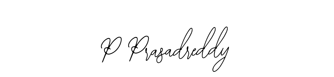 P Prasadreddy stylish signature style. Best Handwritten Sign (Bearetta-2O07w) for my name. Handwritten Signature Collection Ideas for my name P Prasadreddy. P Prasadreddy signature style 12 images and pictures png