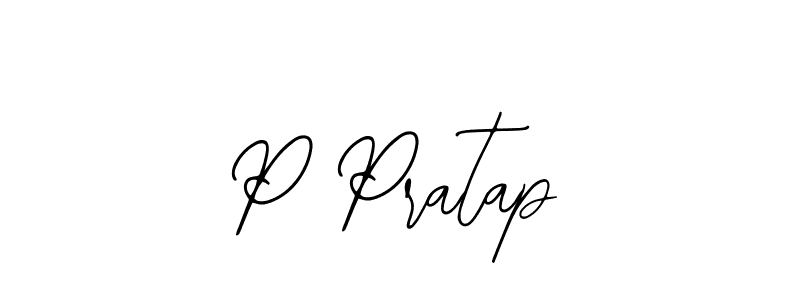 Also we have P Pratap name is the best signature style. Create professional handwritten signature collection using Bearetta-2O07w autograph style. P Pratap signature style 12 images and pictures png