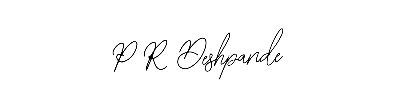 Best and Professional Signature Style for P R Deshpande. Bearetta-2O07w Best Signature Style Collection. P R Deshpande signature style 12 images and pictures png